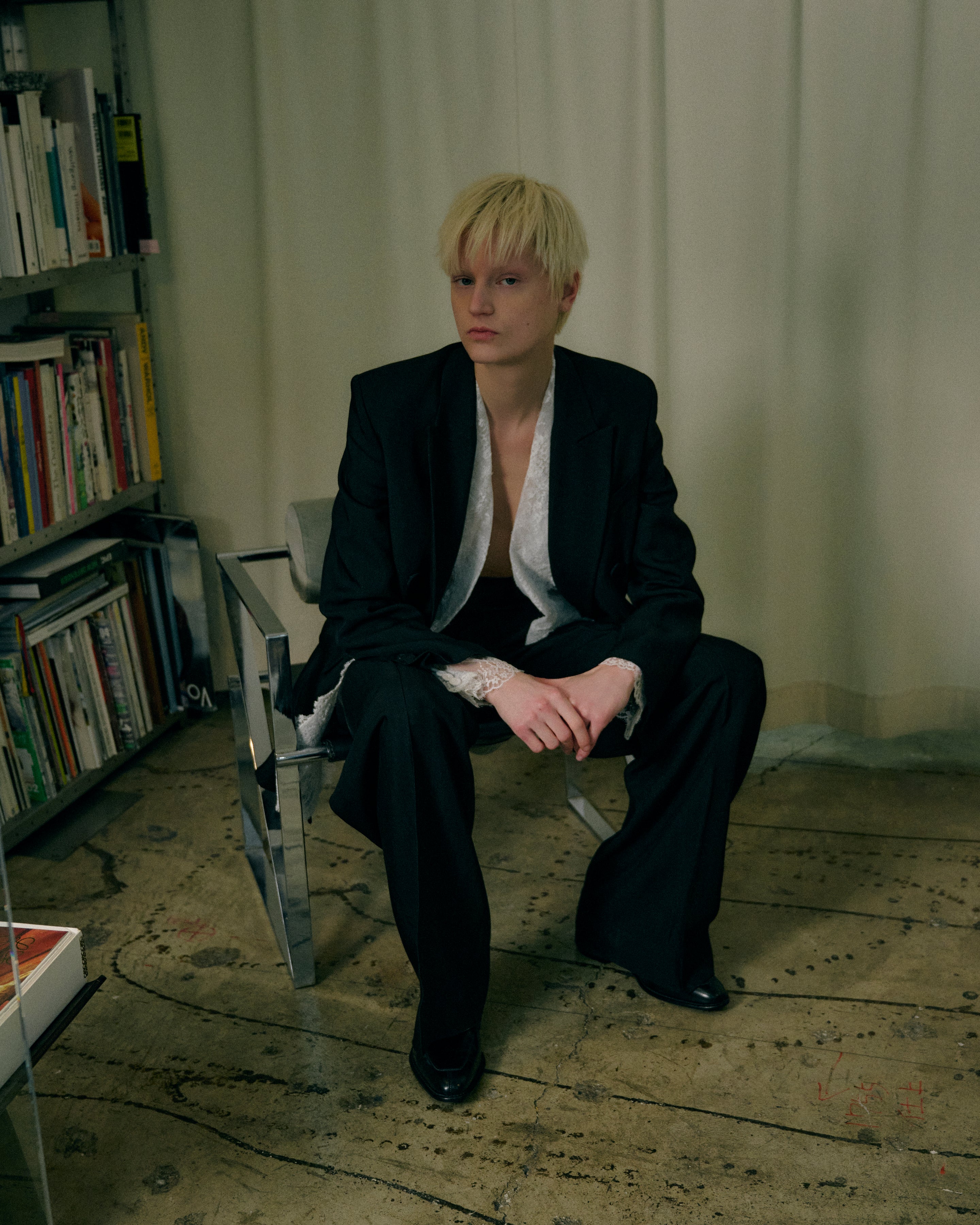VISCOSE TAILORED BLAZER