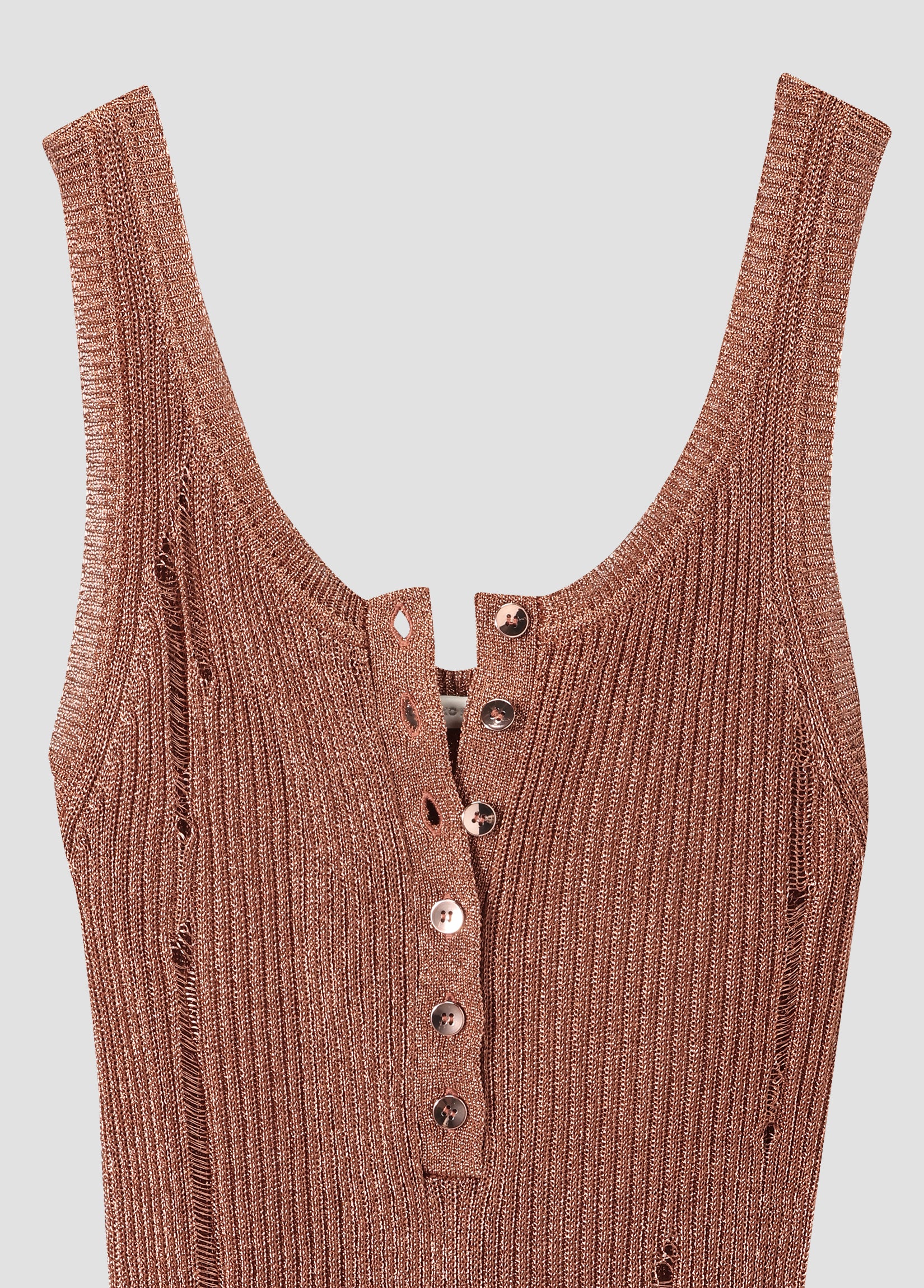 METALLIC TANK TOP