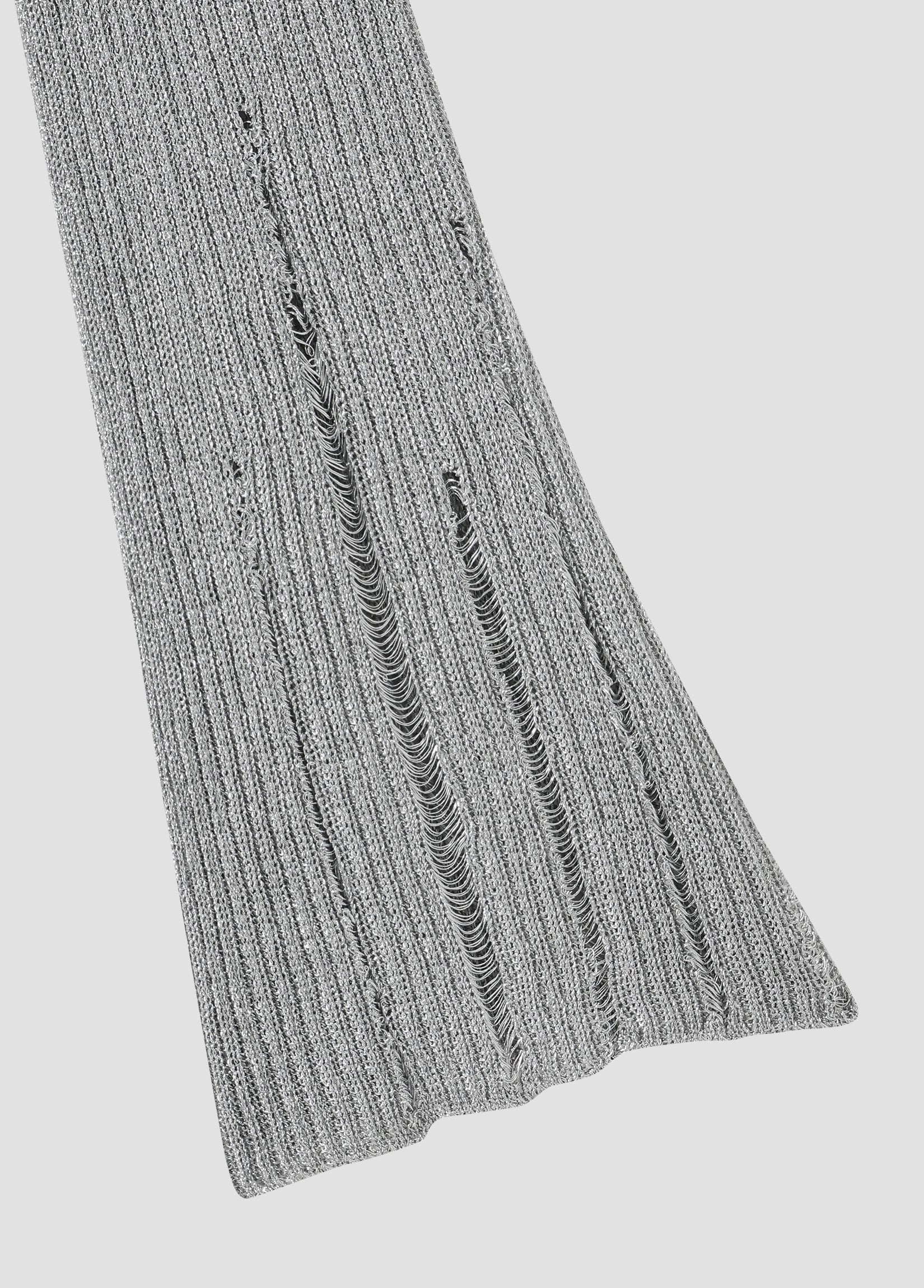 METALLIC CARDIGAN