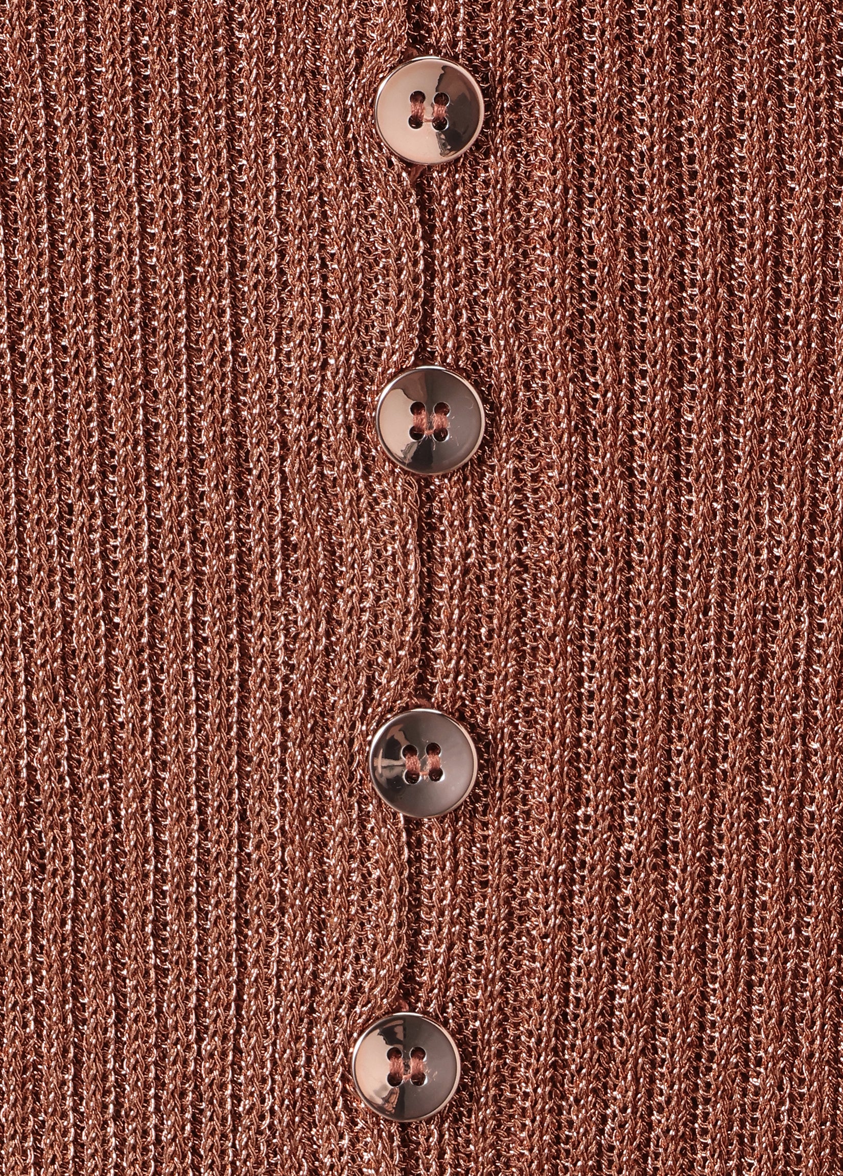 METALLIC CARDIGAN