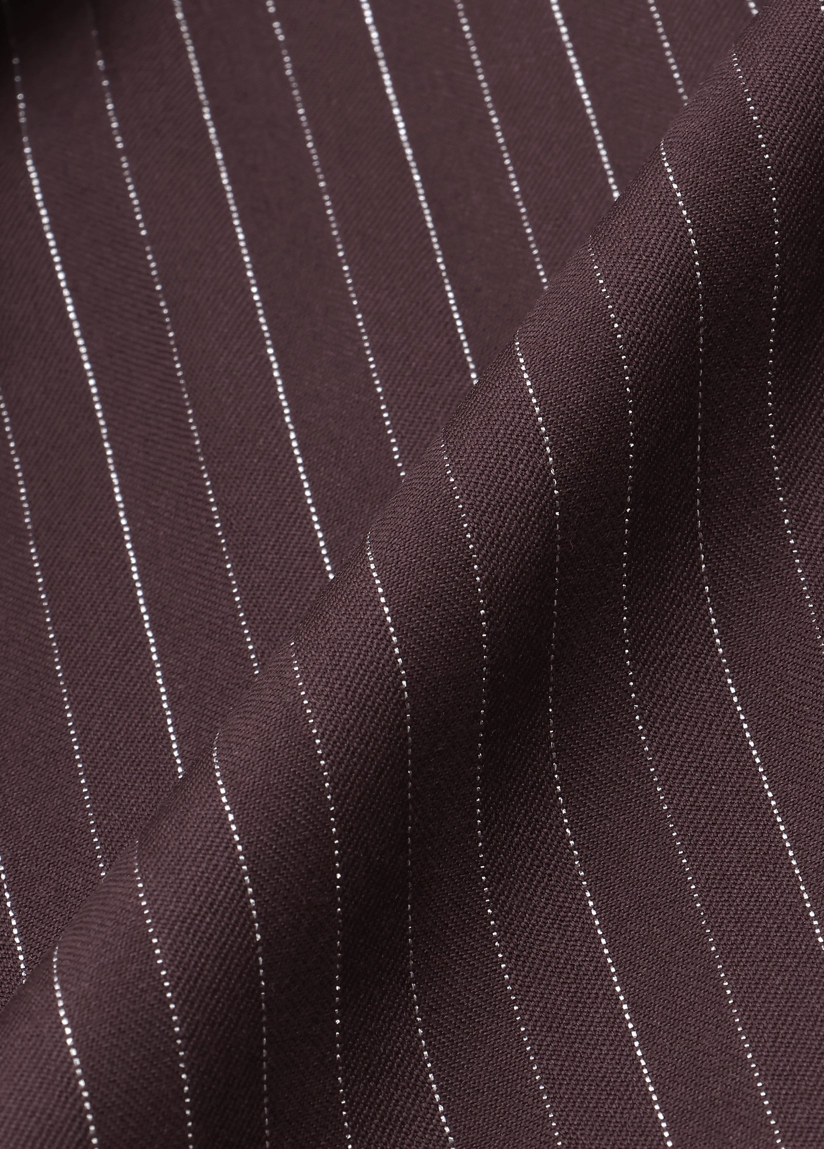 SCARF-DETAIL STRIPED BLAZER