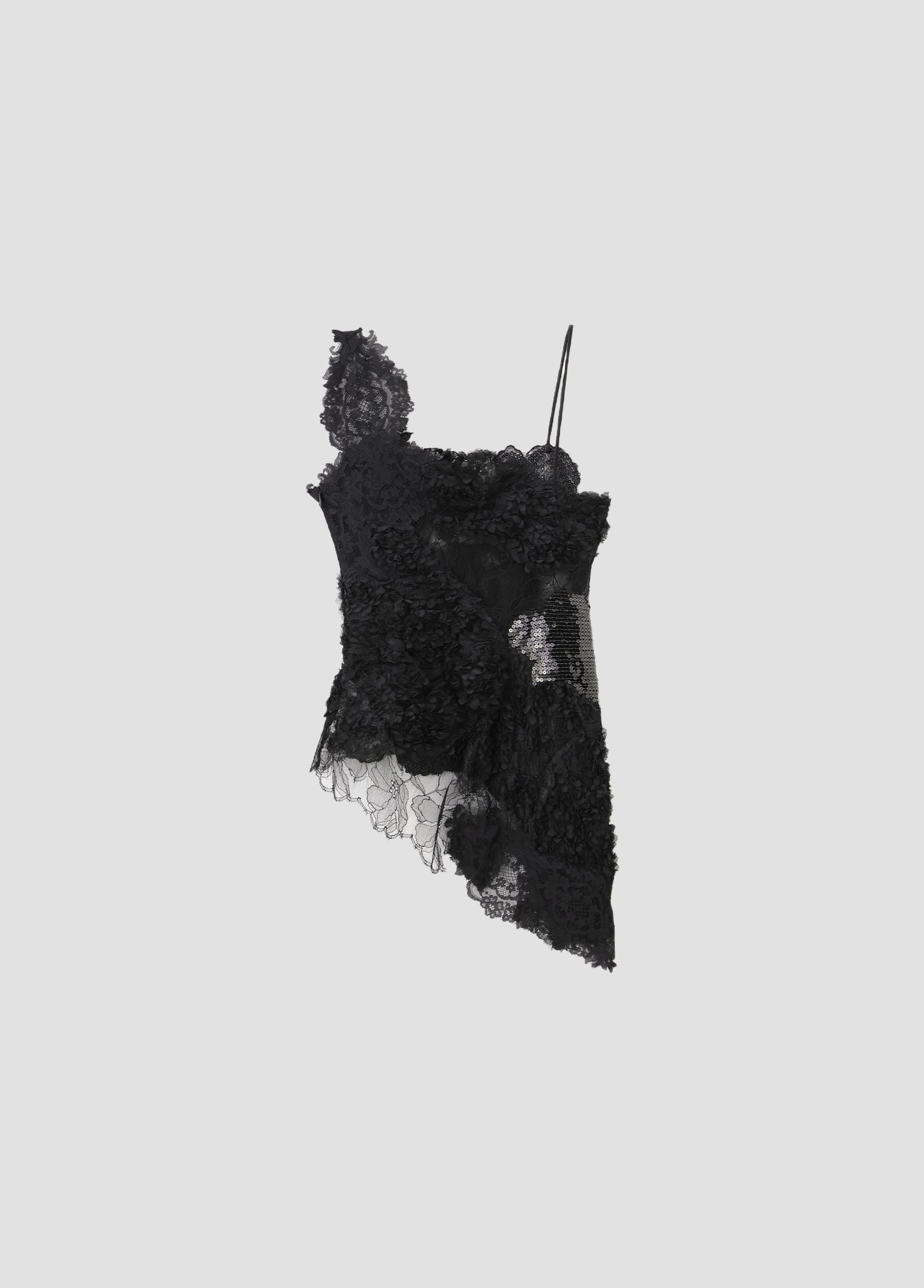 PATCHWORK LACE TOP