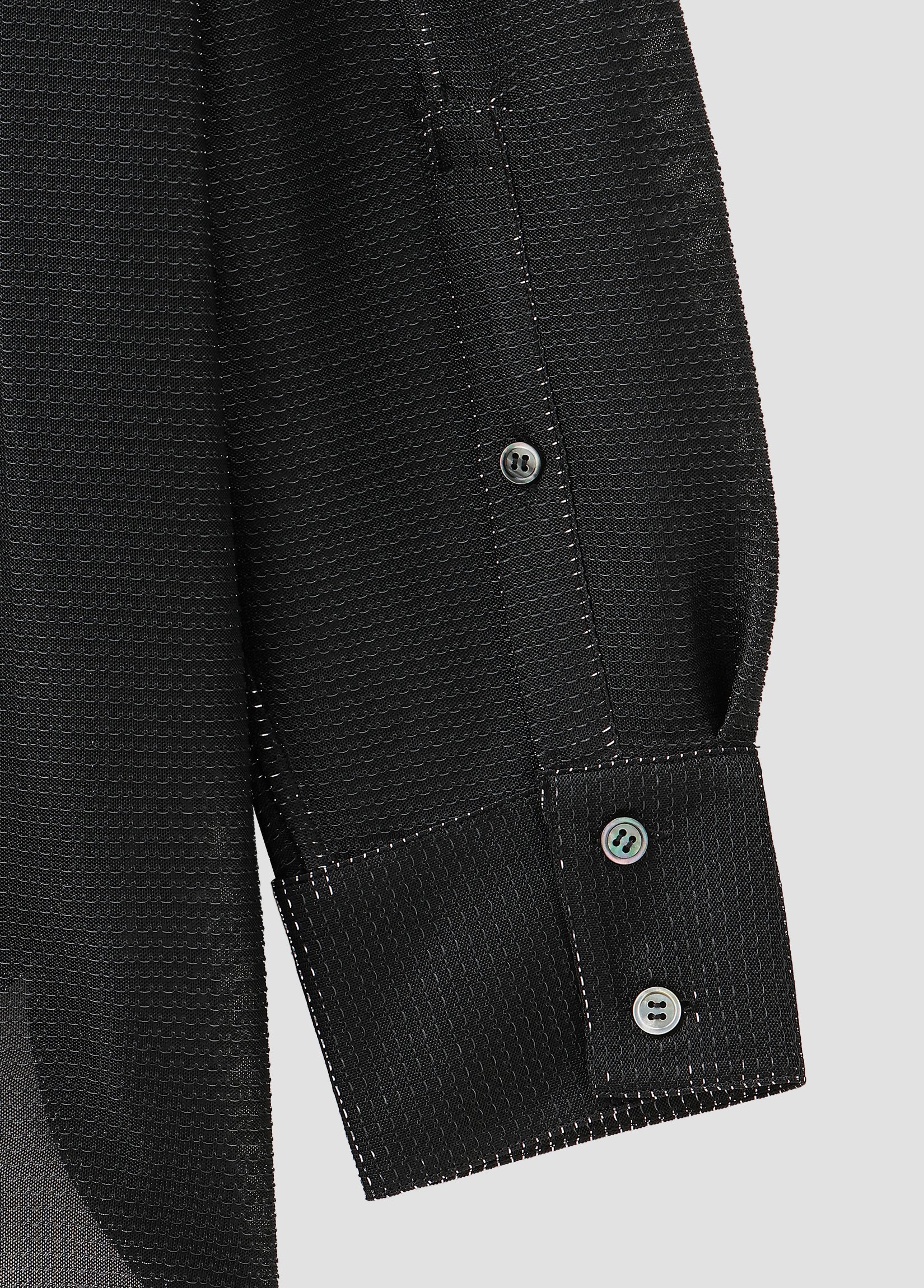METALLIC JERSEY SHIRT