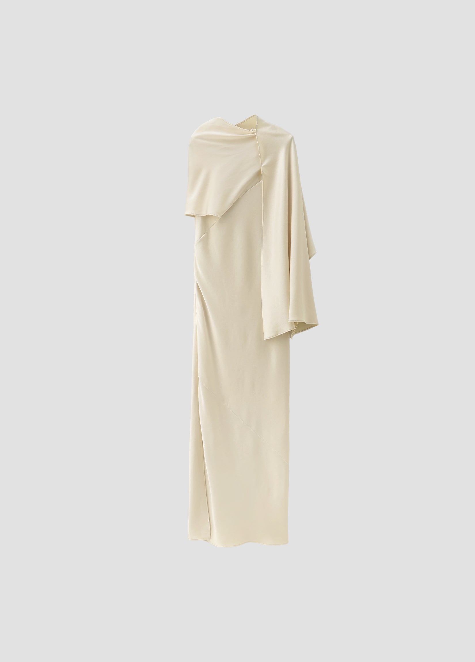 SCARF-DETAIL DRESS