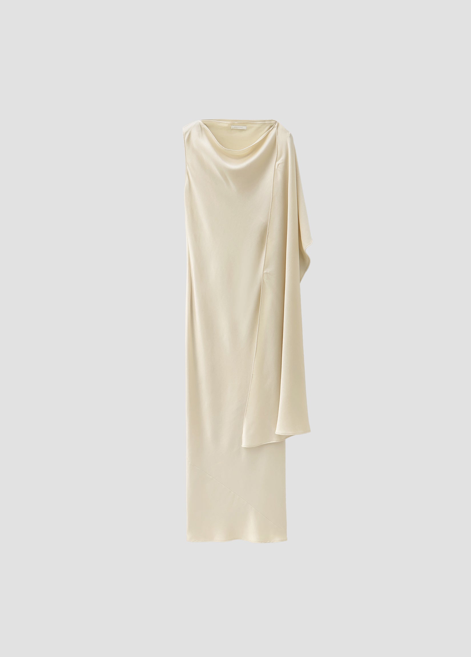 SCARF-DETAIL DRESS