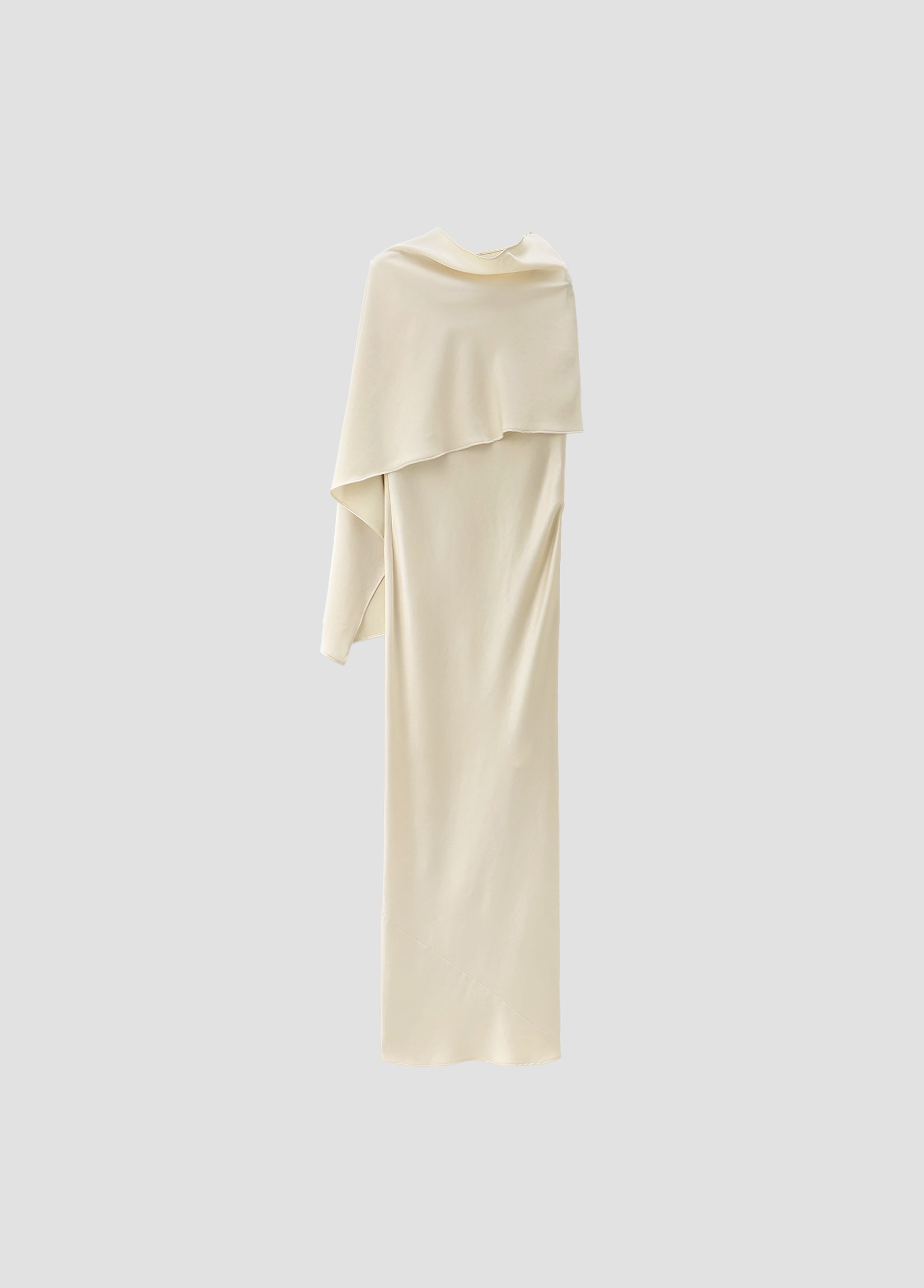 SCARF-DETAIL DRESS