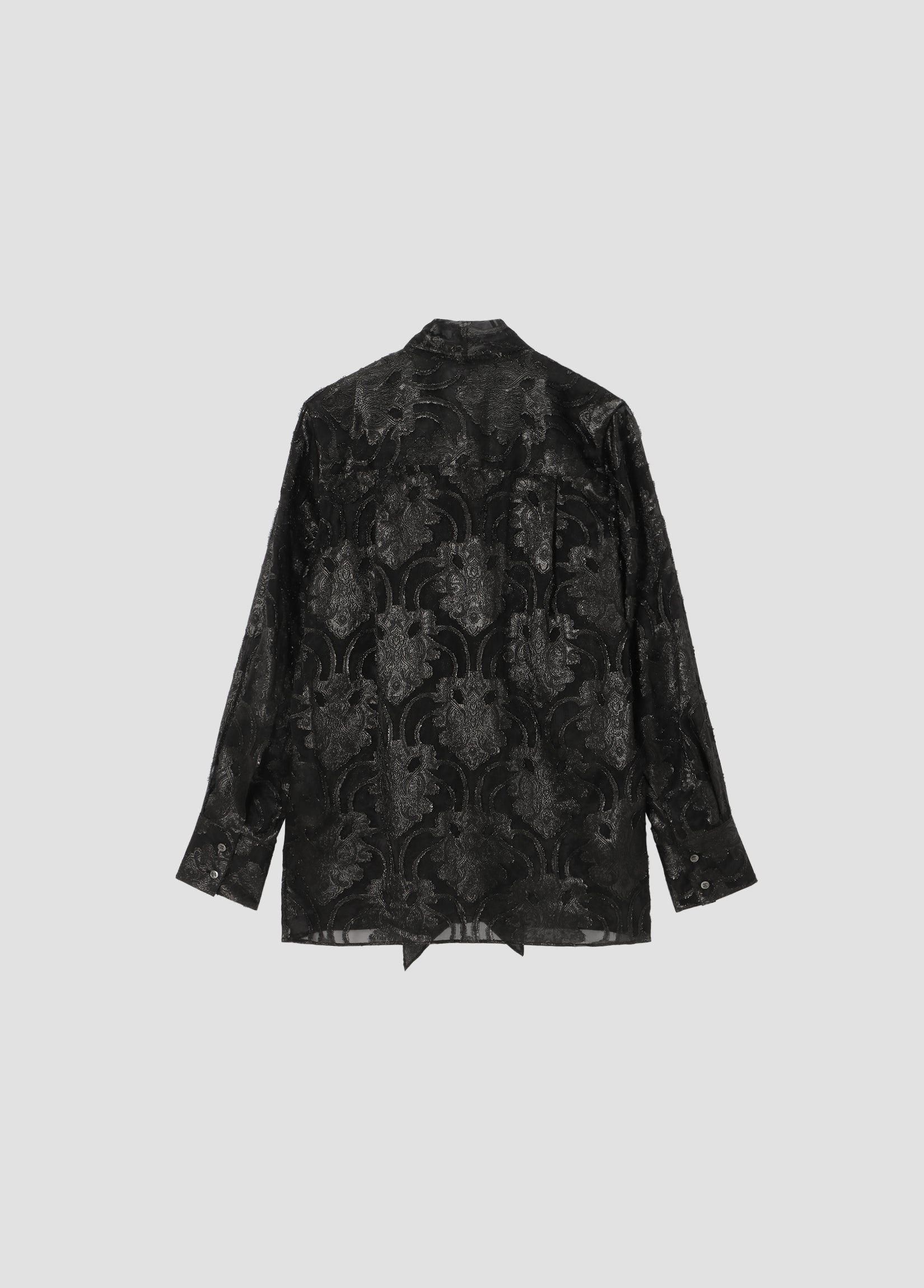 SHEER JACQUARD SHIRT