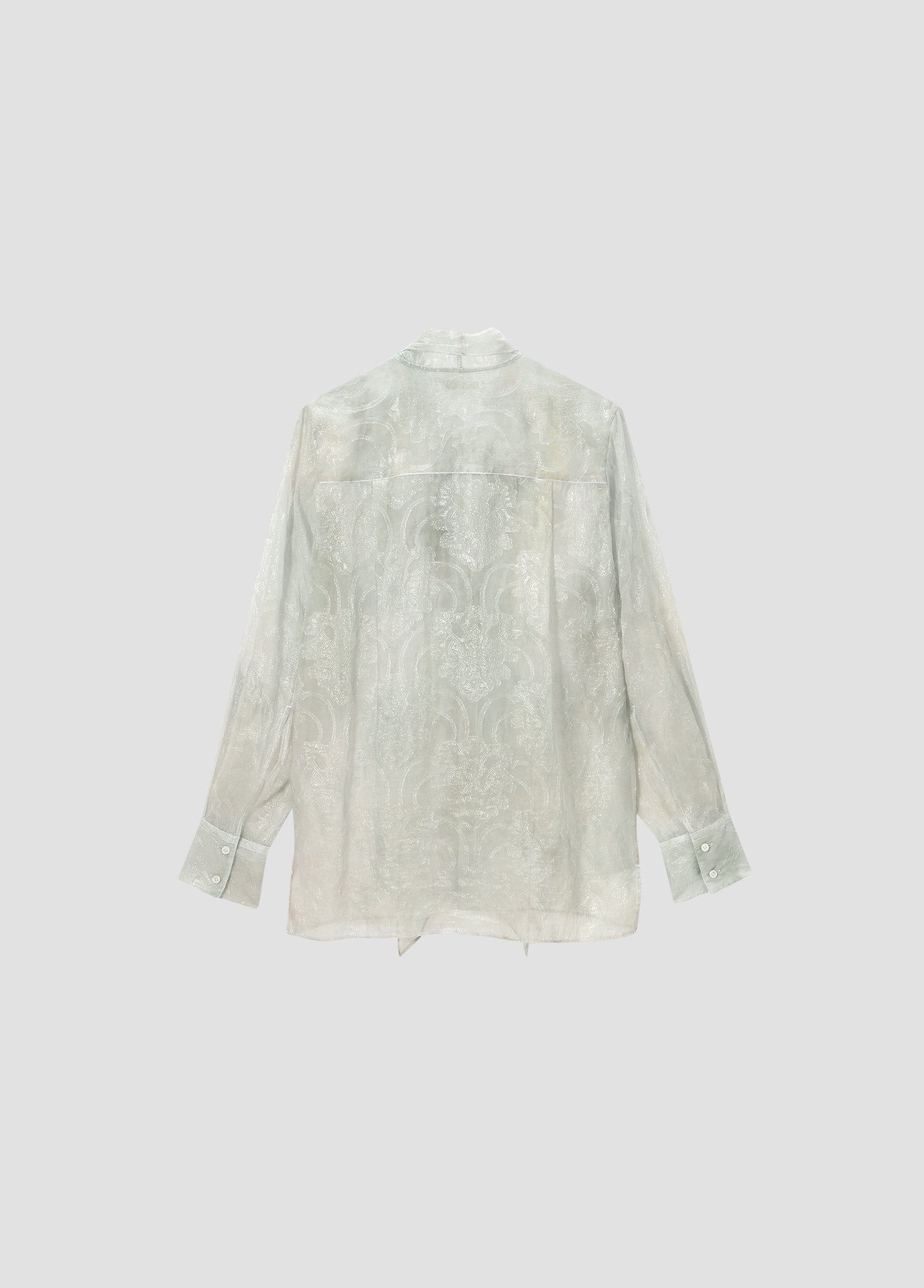 SHIBORI SHEER JACQUARD SHIRT