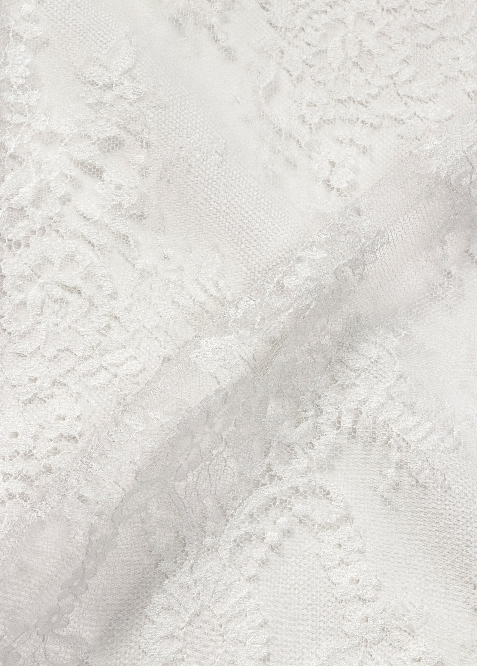 LACE-BACK PANEL SHIRT