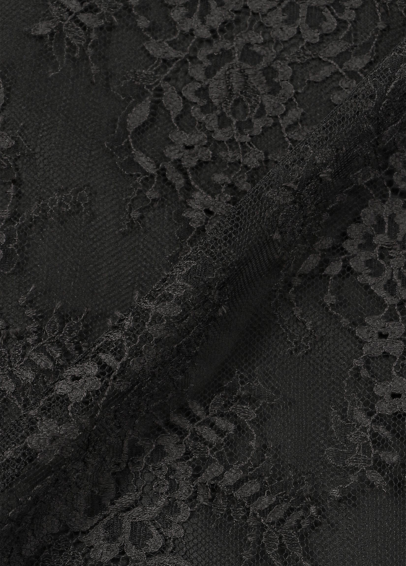 LACE-BACK PANEL SHIRT