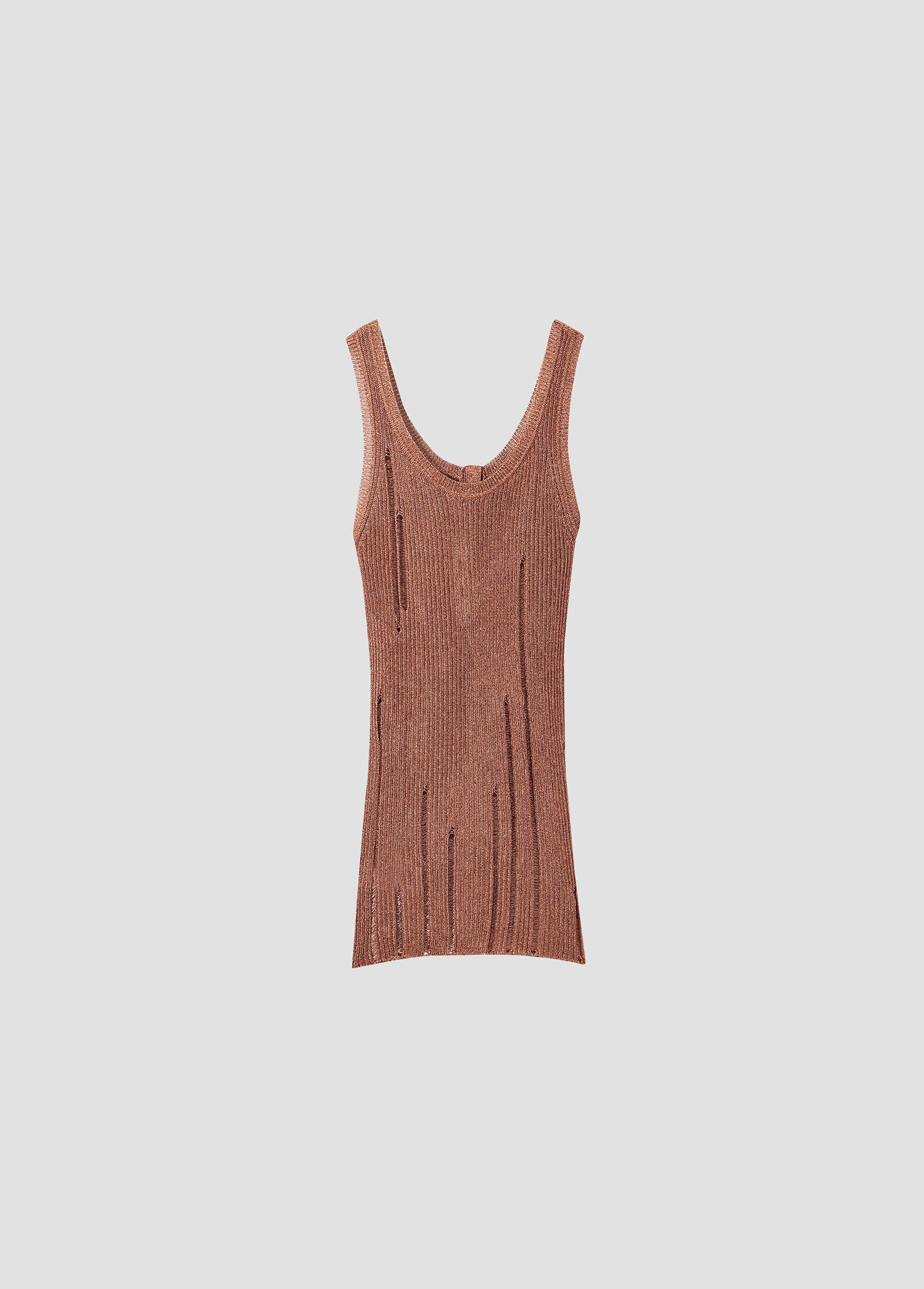 METALLIC TANK TOP